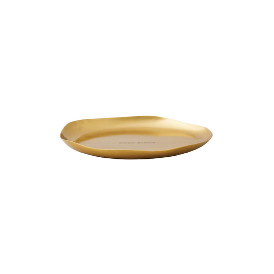 6" Round Gold Candle Plate by Rosy Rings
