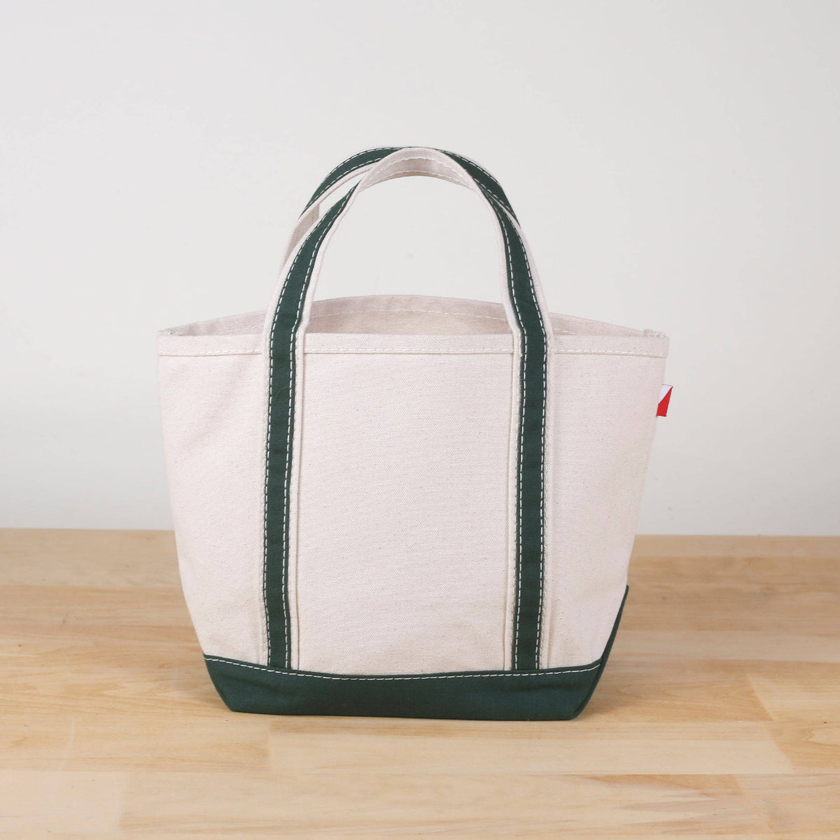 ShoreBags Classic mini canvas tote in Hunter, view 1