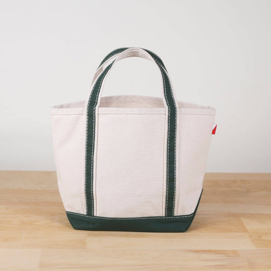 ShoreBags Classic mini canvas tote in Hunter, view 1