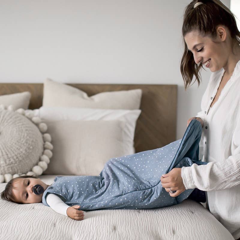 Sleep Sack in Gingham by Gunamuna