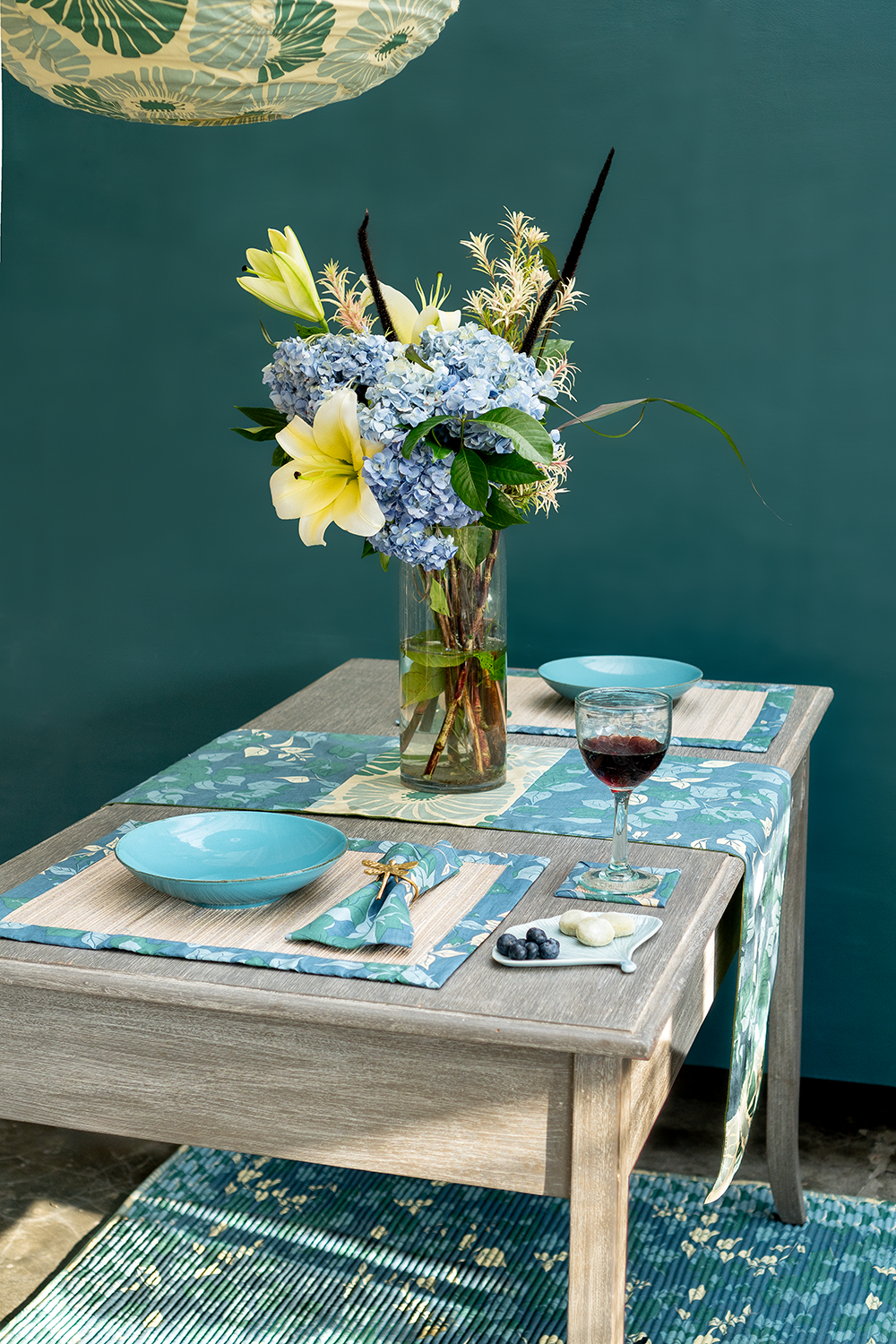 Table Runner 59" | Moss by Balizen Direct from Bali