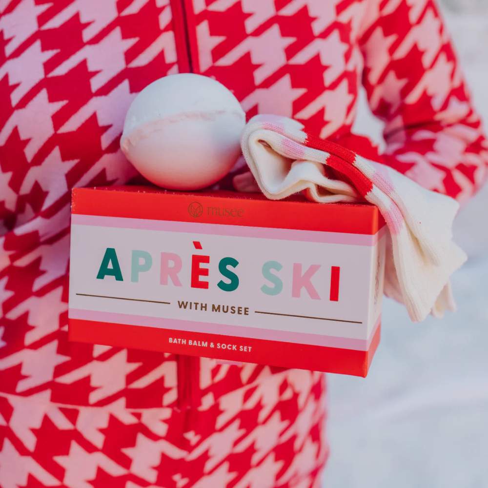 Apres Ski Bath Balm & Sock Set by Musee