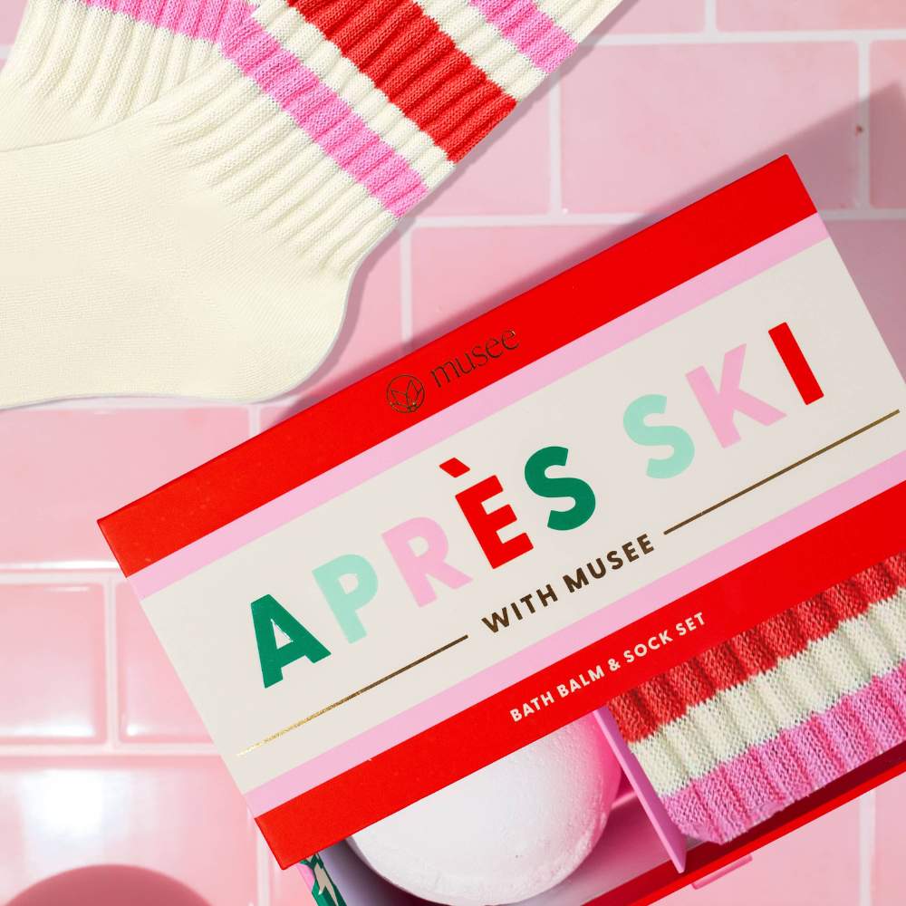 Apres Ski Bath Balm & Sock Set by Musee