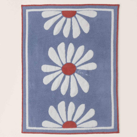 Barefoot Dreams Daisy Stroller Blanket