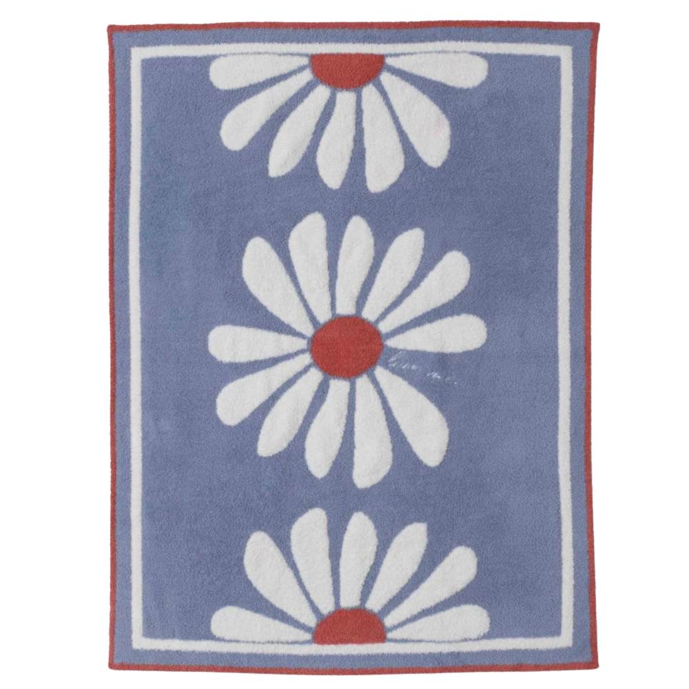 Barefoot Dreams Daisy Stroller Blanket