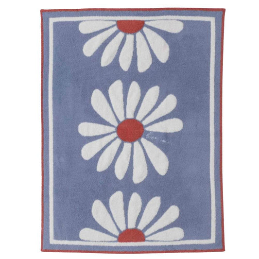 Barefoot Dreams Daisy Stroller Blanket