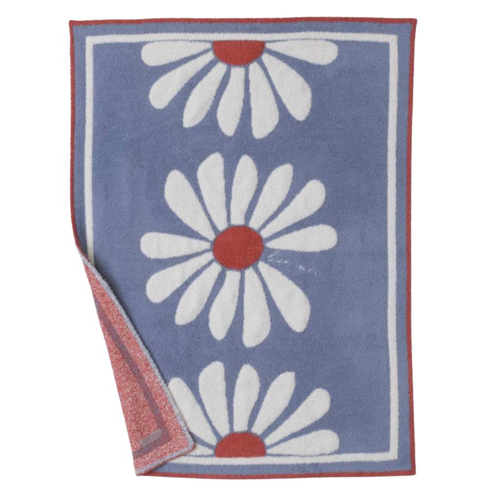 Barefoot Dreams Daisy Stroller Blanket