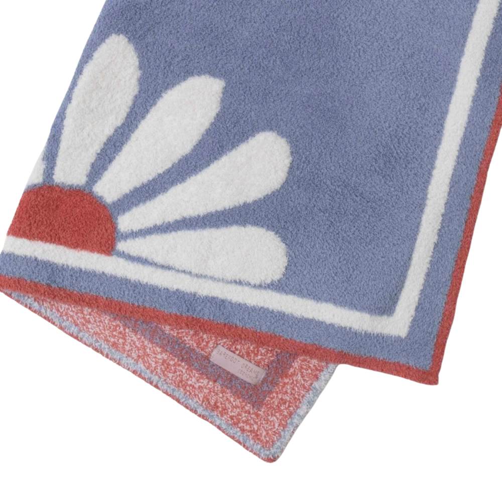 Barefoot Dreams Daisy Stroller Blanket