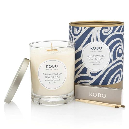 Breakwater Sea Spray Coastal Candle by Kobo