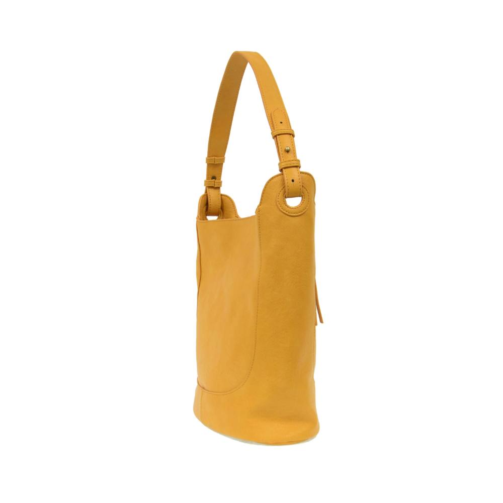 Joy Susan Butterscotch Brielle Small Bucket Bag