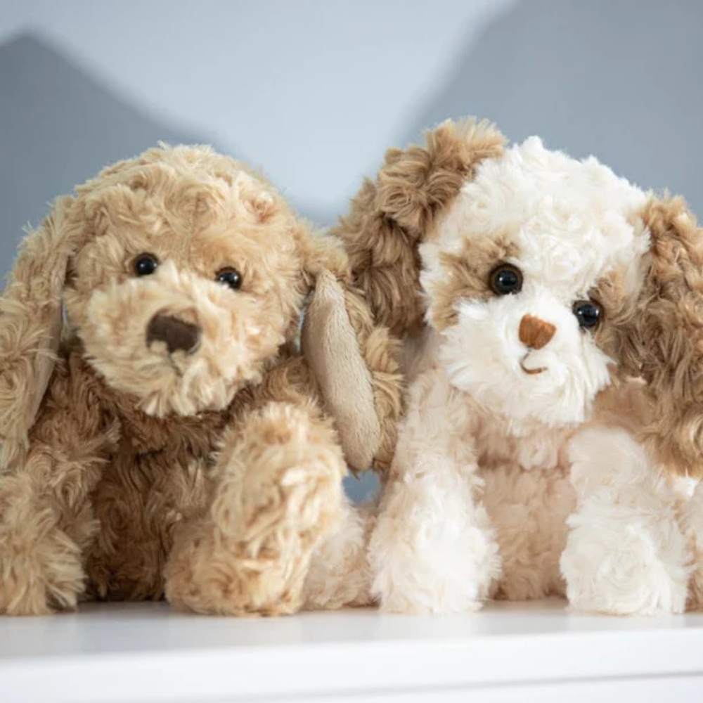 Buddylina White and Brown Puppy by Bukowski Bears