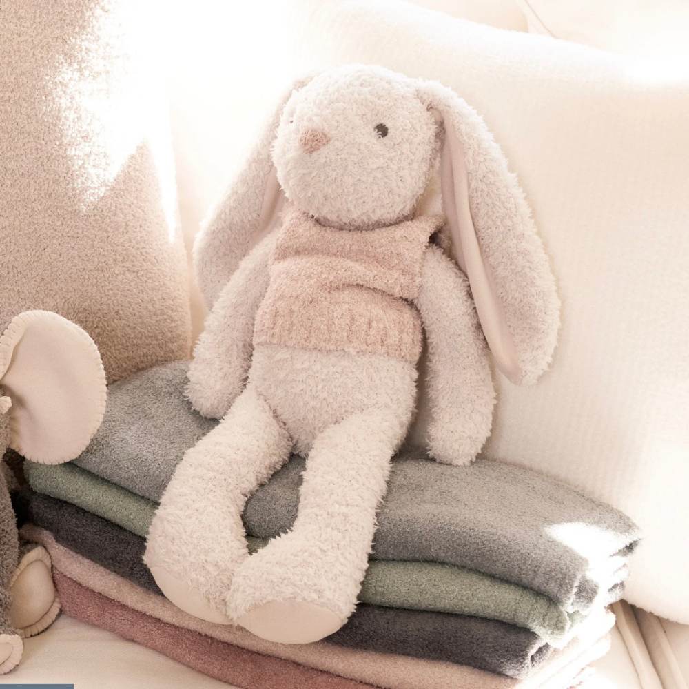 Bunnie Buddie w Pink Vest by Barefoot Dreams