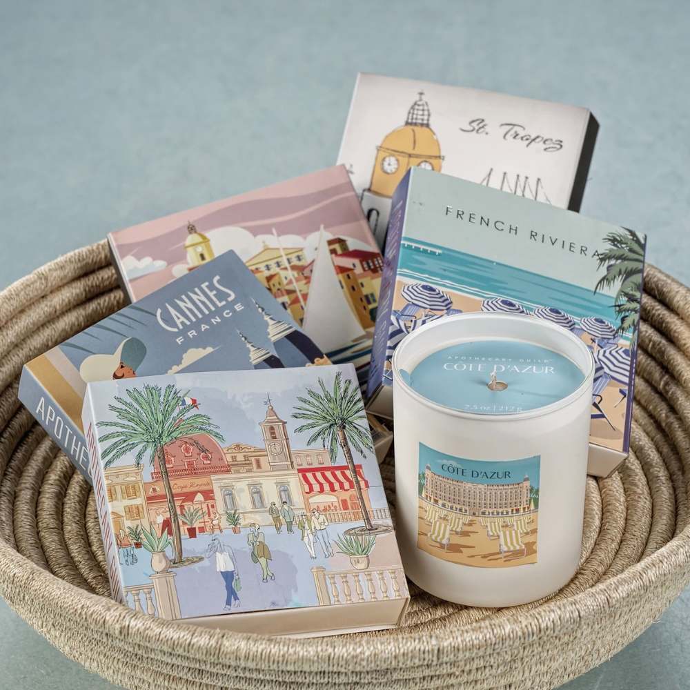 French Riviera Côte d'Azur Scented Candle
