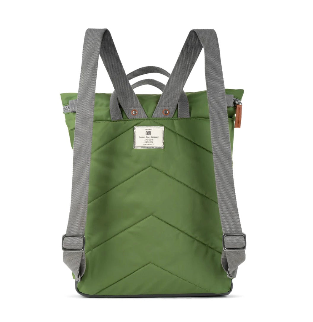 Large Canfield Nylon Backpack in Avocado by Ori London