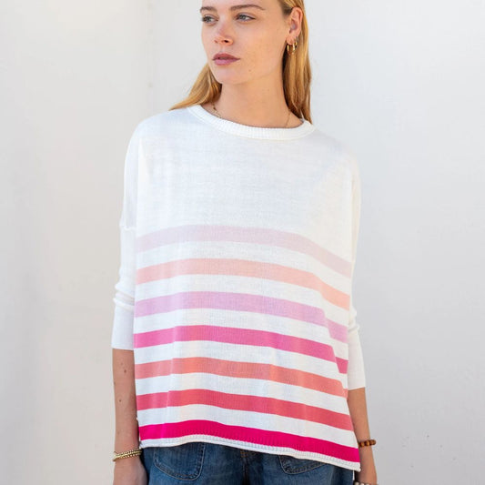 Catalina Sweater in Setting Sun by Mersea