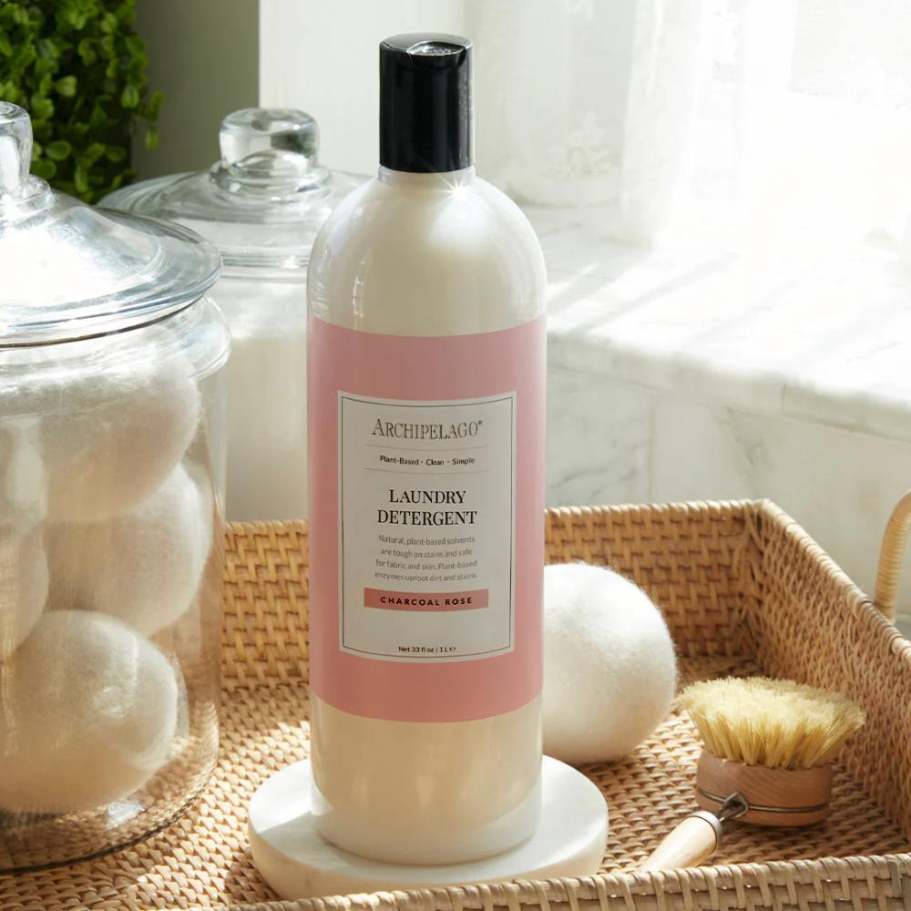 Charcoal Rose Laundry Detergent by Archipelago Botanicals