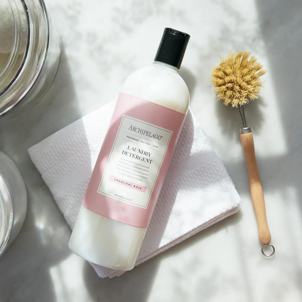 Charcoal Rose Laundry Detergent by Archipelago Botanicals