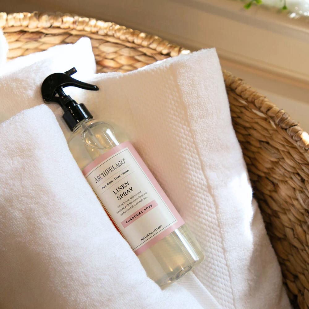 Charcoal Rose Linen Spray by Archipelago Botanicals