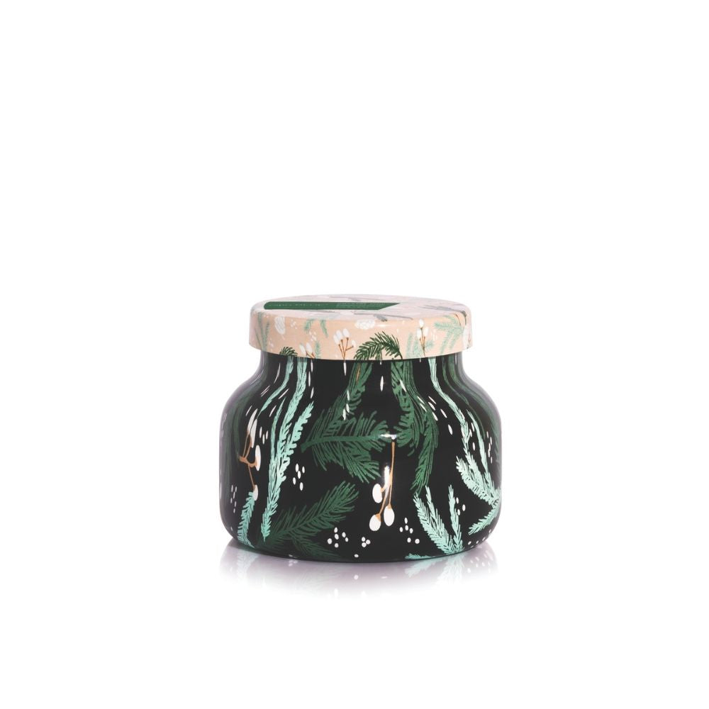 Crystal Pine Holiday Pattern Play Signature Candle by Capri Blue