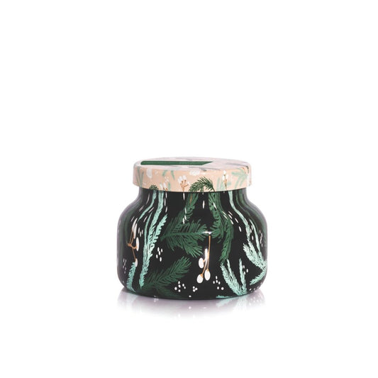 Crystal Pine Holiday Pattern Play Signature Candle by Capri Blue