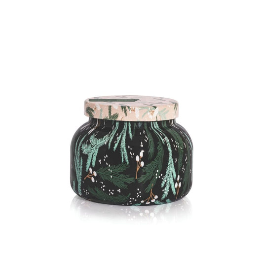 Crystal Pine Holiday Pattern Play Petite Candle by Capri Blue