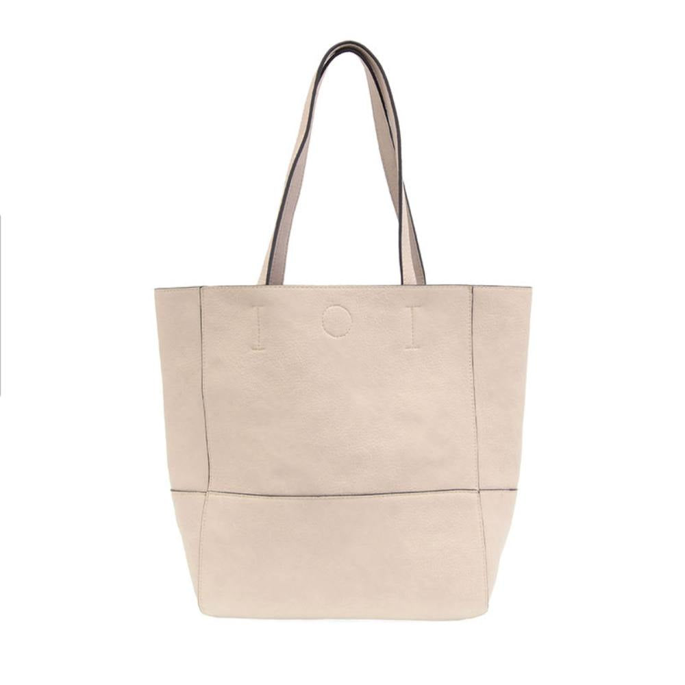Joy Susan Bone Faith Raw Edge Tote Bag