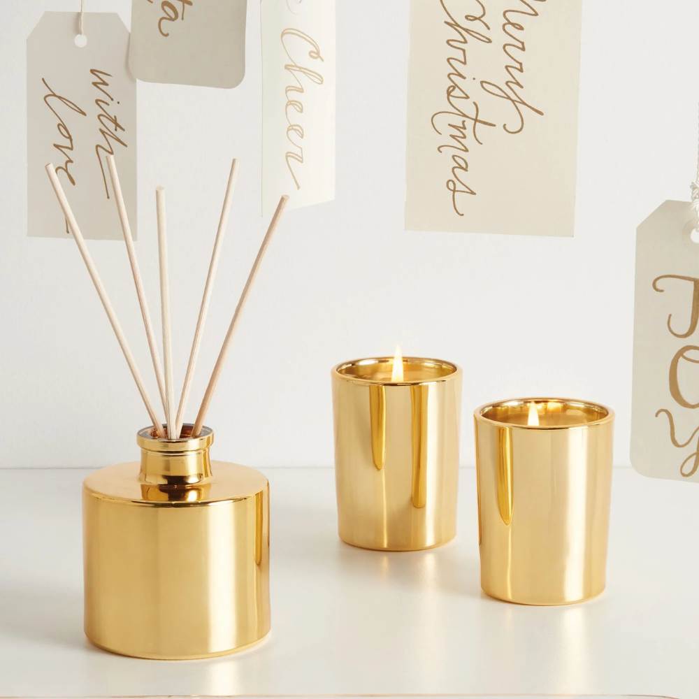Frasier Fir Gilded Petite Reed Diffuser by Thymes