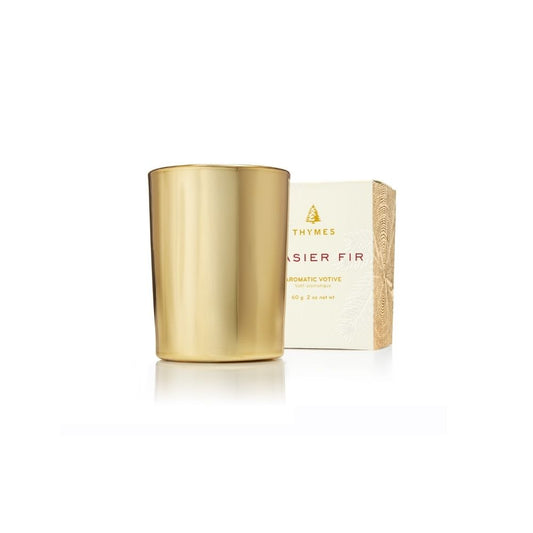 Frasier Fir by Thymes Gold Votive Candle