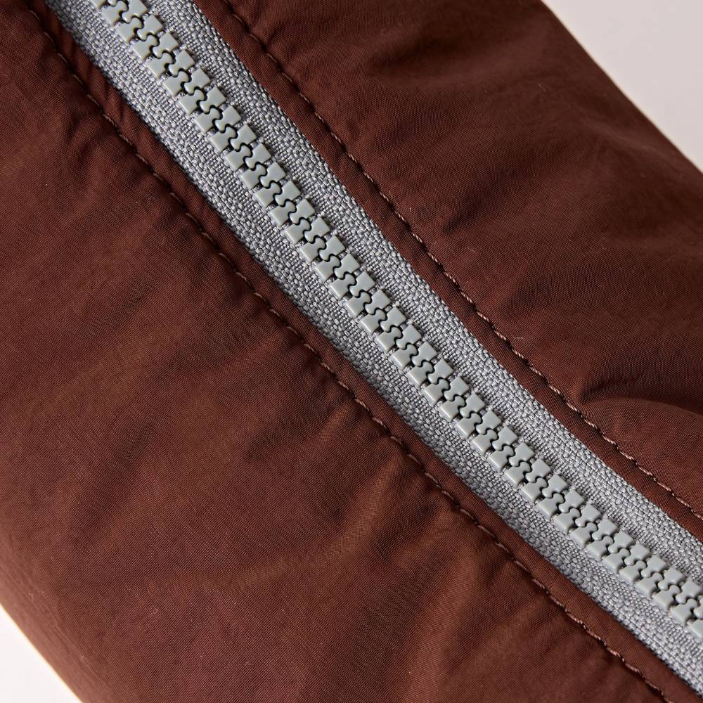 Farringdon Half-Moon Shoulder Bag in Chocolate by ORI London