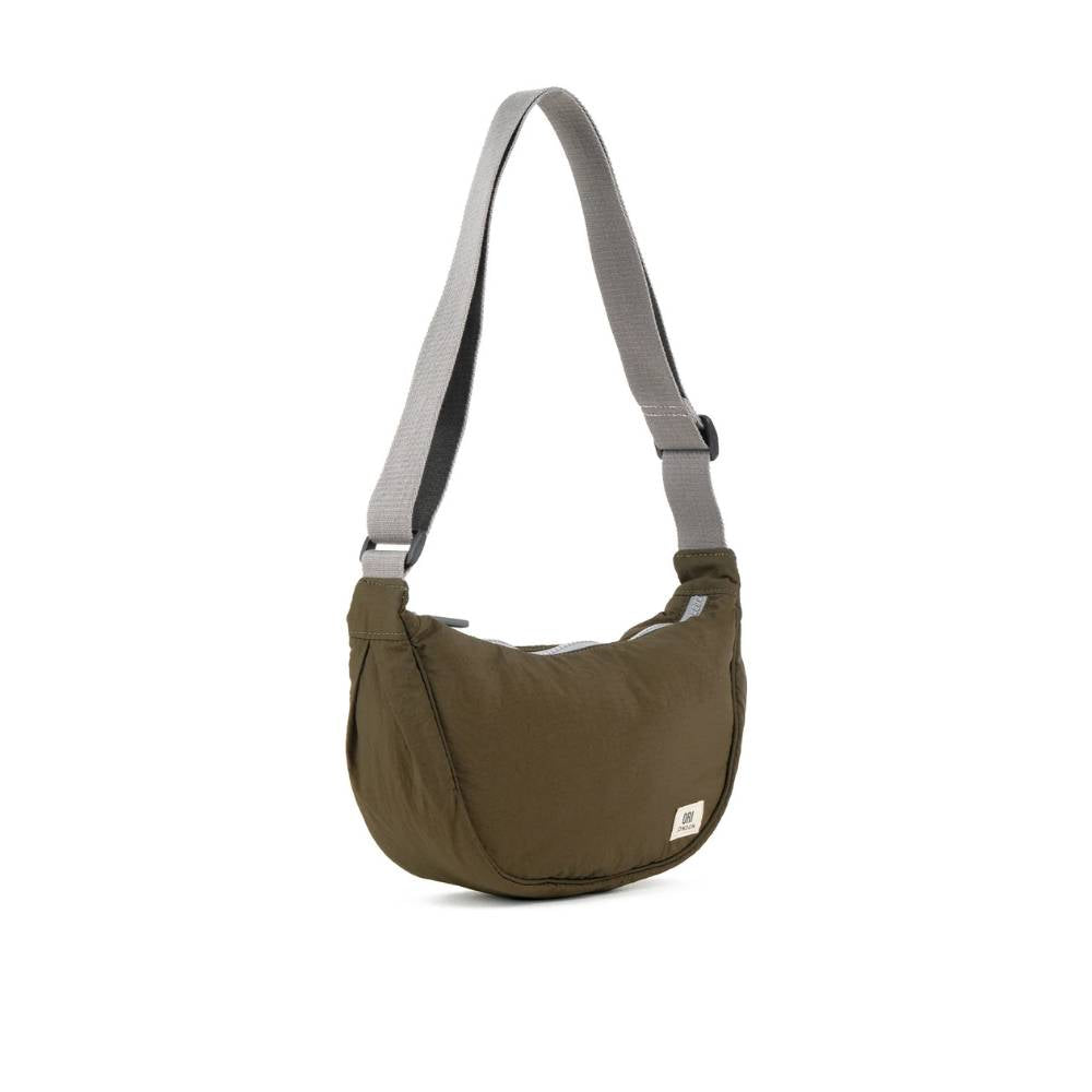 Farringdon Half-Moon Shoulder Bag in Moss by ORI London