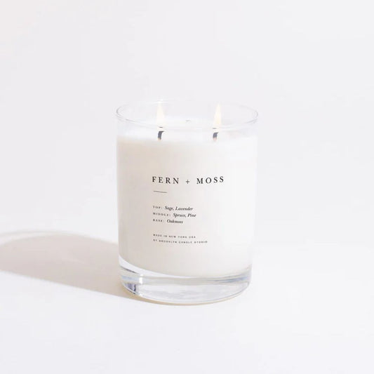 Fern + Moss Classic 2-Wick Candle