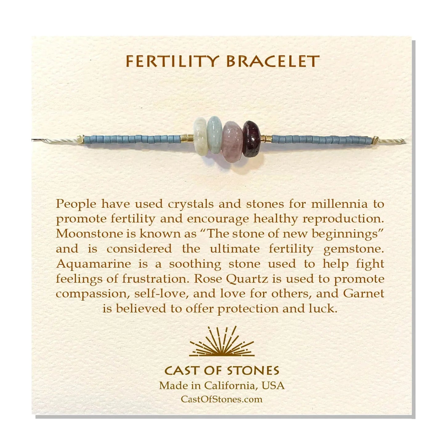 Cast of Stones Fertility Bracelet