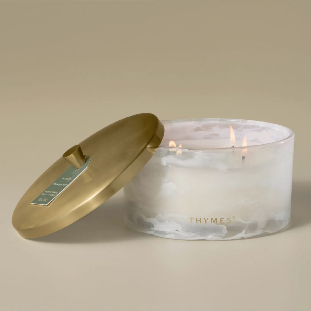Frasier Fir Tidings 4-Wick Statement Candle by Thymes