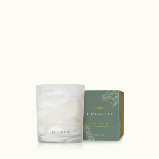 Frasier Fir Tidings Votive Candle by Thymes
