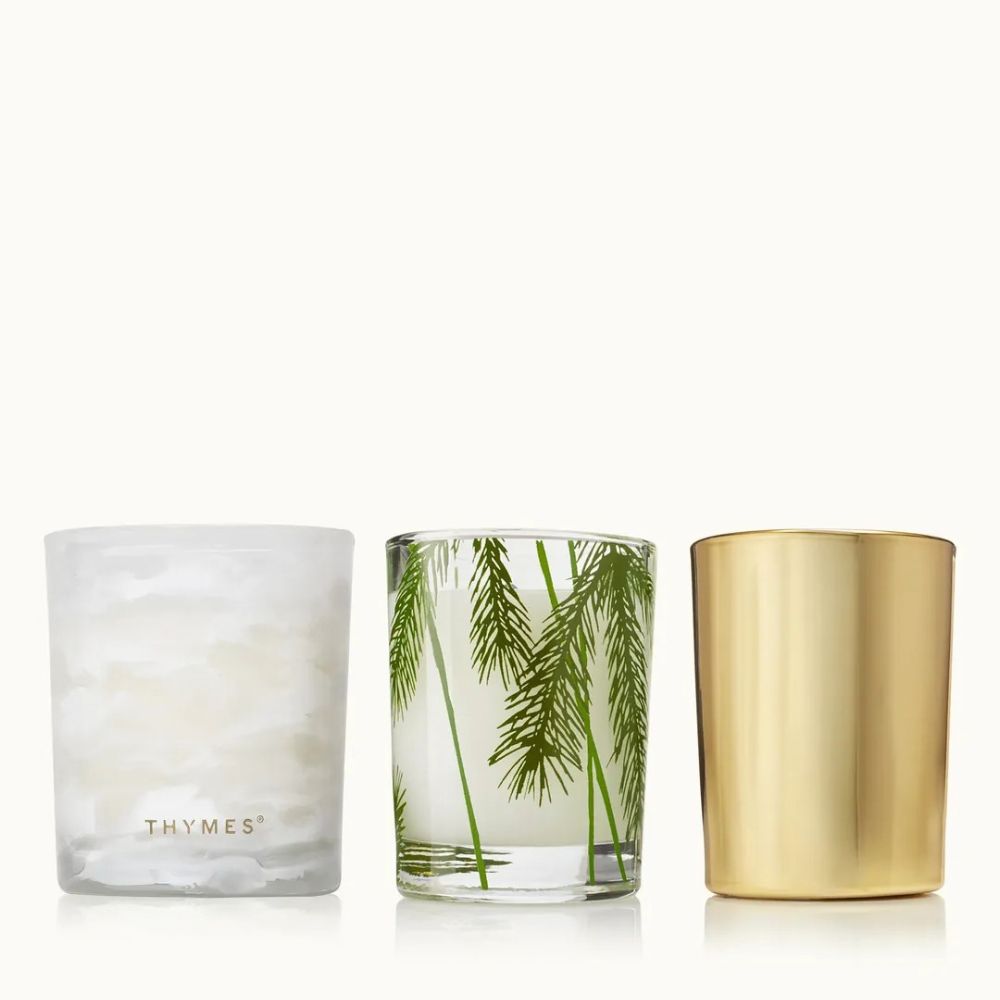 Frasier Fir Tidings Poured Candle Set by Thymes