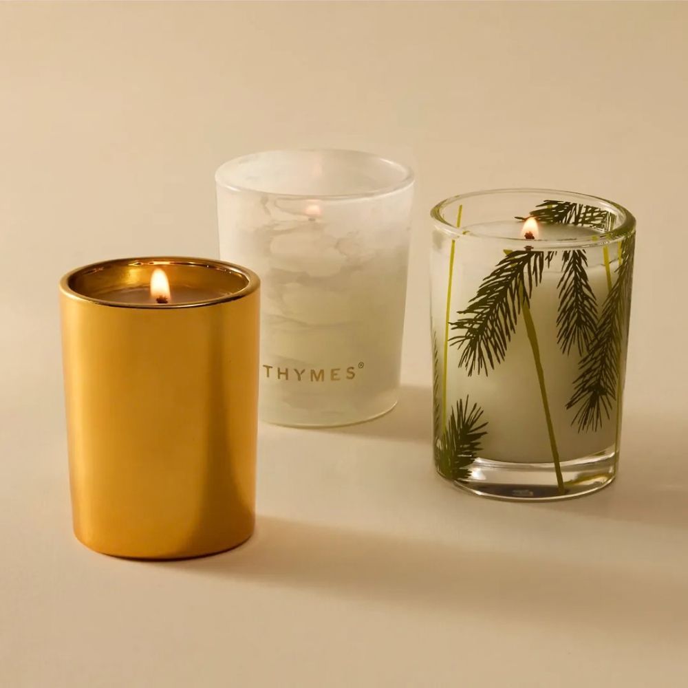 Frasier Fir Tidings Poured Candle Set by Thymes