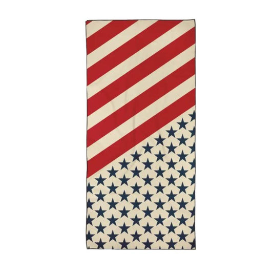 Geometry Split Horizon Beach Towel