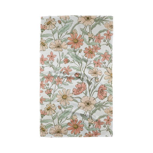 Wildflower Whisper Tea Towel by Geometry