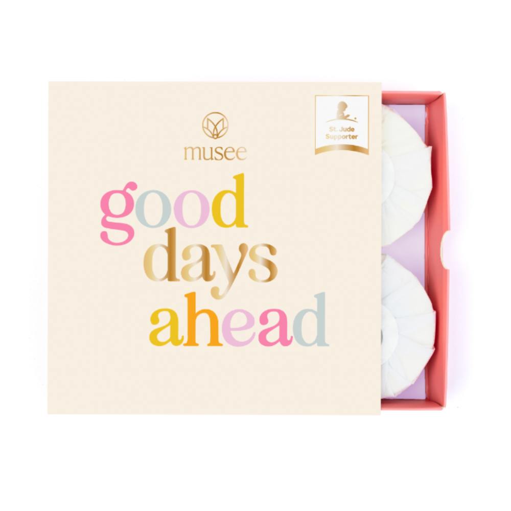 "Good Days Ahead" Shower Steamers 4pc Set by Musee