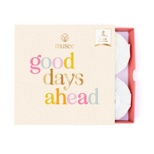 "Good Days Ahead" Shower Steamers 4pc Set by Musee
