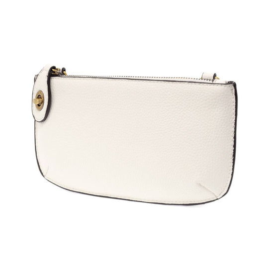 Joy Susan White Wristlet Clutch