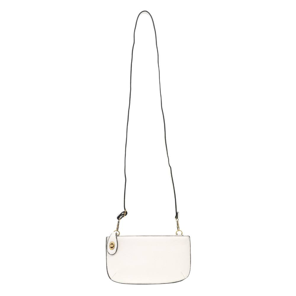 Joy Susan White Wristlet Clutch