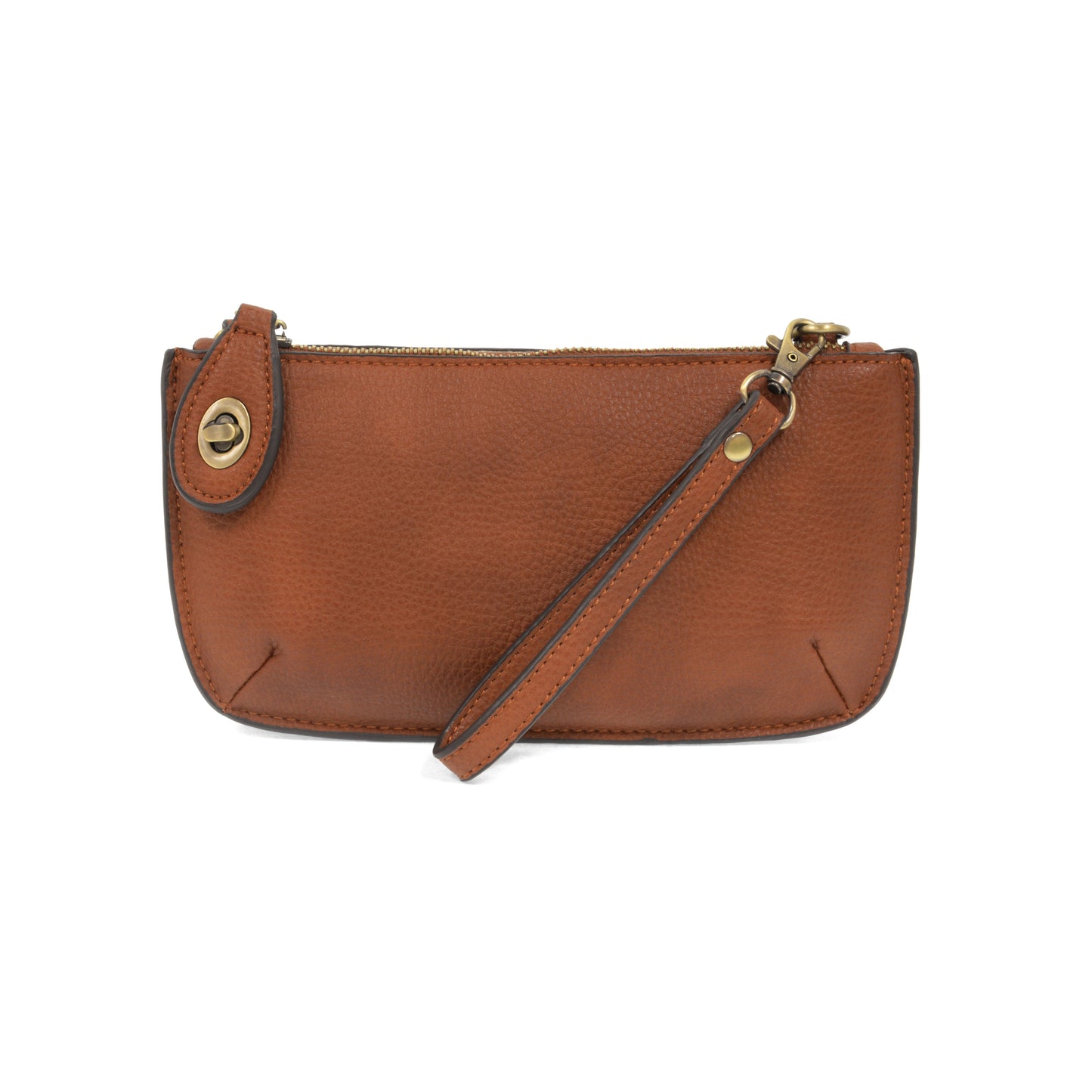 Joy Susan Dark Maple Wristlet Clutch