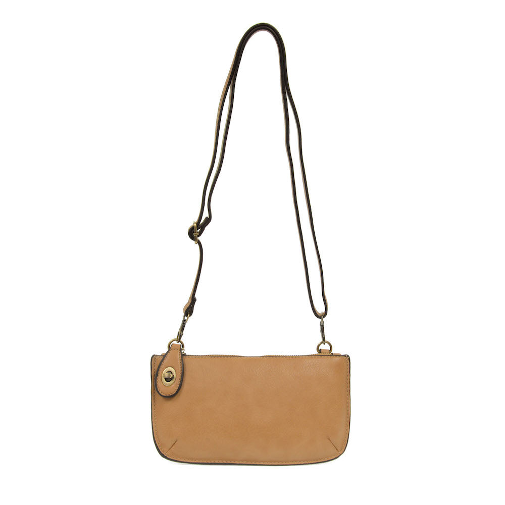 Joy Susan Golden Oak Wristlet Clutch