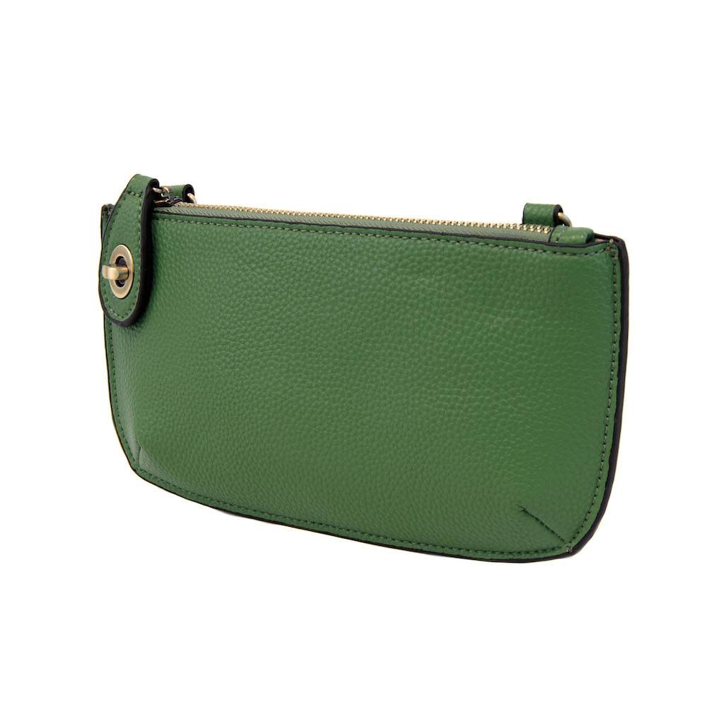 Joy Susan Kelly Green Wristlet Clutch