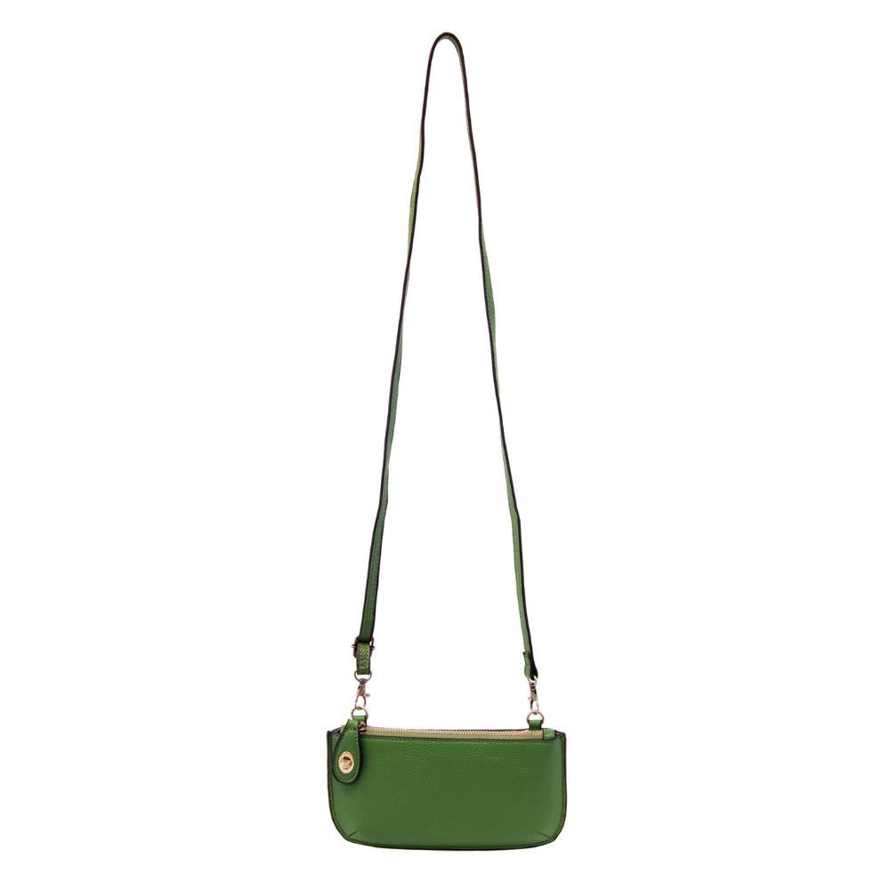 Joy Susan Kelly Green Wristlet Clutch