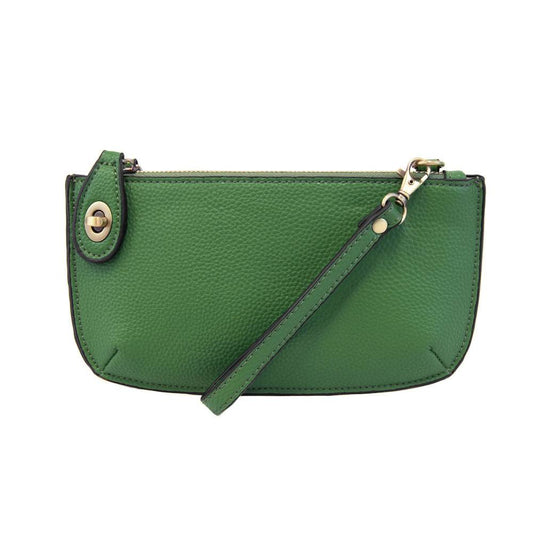 Joy Susan Kelly Green Wristlet Clutch