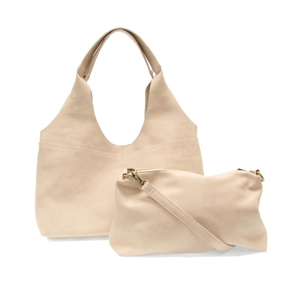 Joy Susan Cotton Val 4-Pocket Hobo Bag