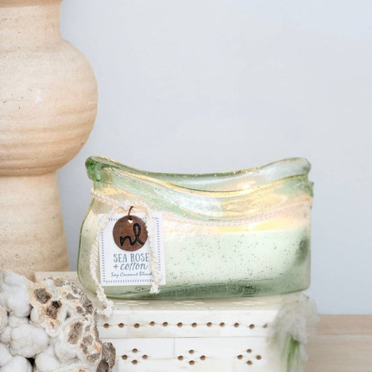 Sea Rose & Cotton Windward Candle by Northern Lights