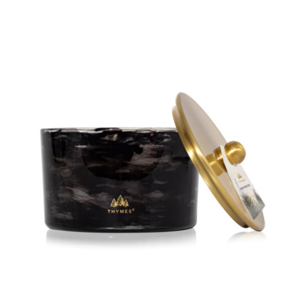 Noir Woods by Thymes 3-wick 18 oz. Poured Candle